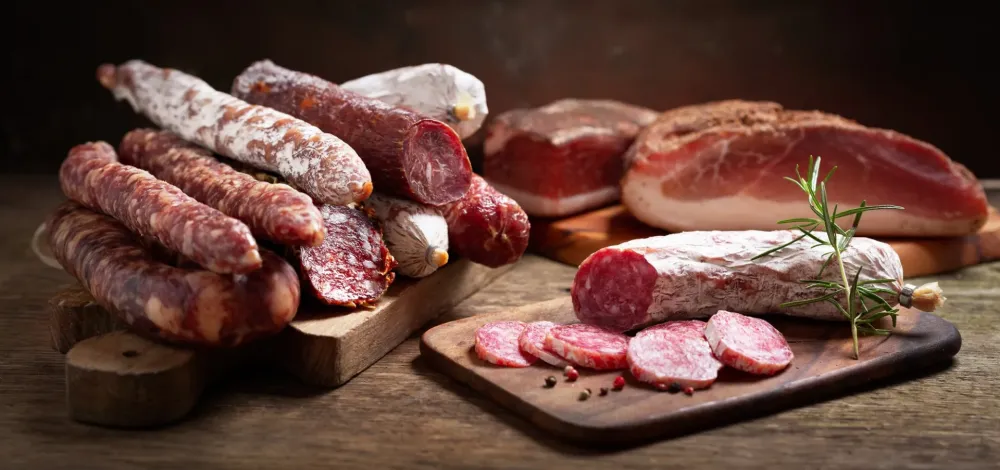 Saucisson de Magland à Magland
